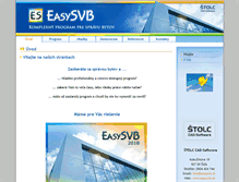 Tablet Screenshot of easysvb.sk